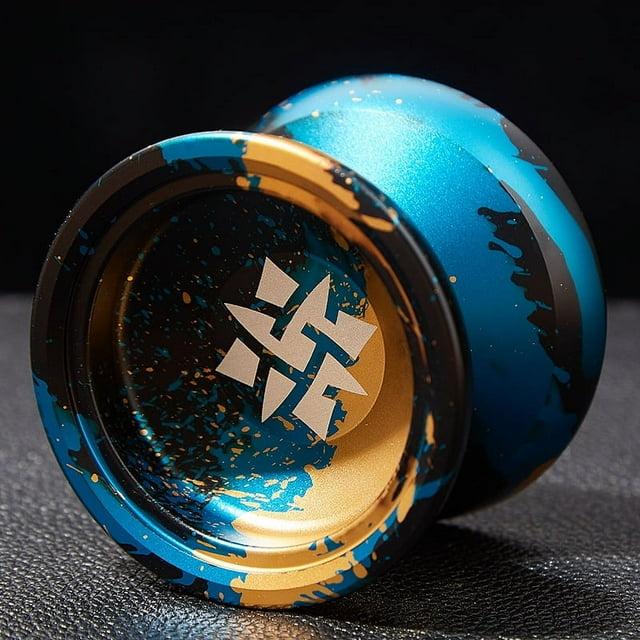 Yoyo Professionnel Yoyo Magique Yoyo en Métal avec 10 Roulements à Billes Alliage Aluminium Grande Vitesse Yoyo Non Réactif Jouet Yoyo pour Enfants Adultes
