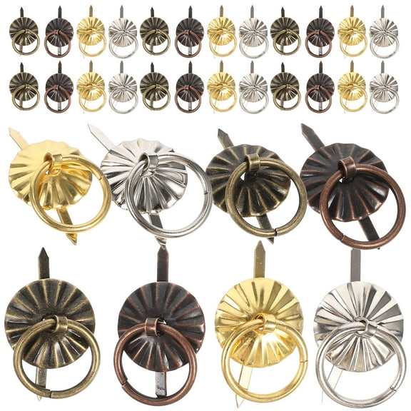 40 Pcs Furniture Replacement Knob Decorative Mini Handle Dresser Knobs Hardware