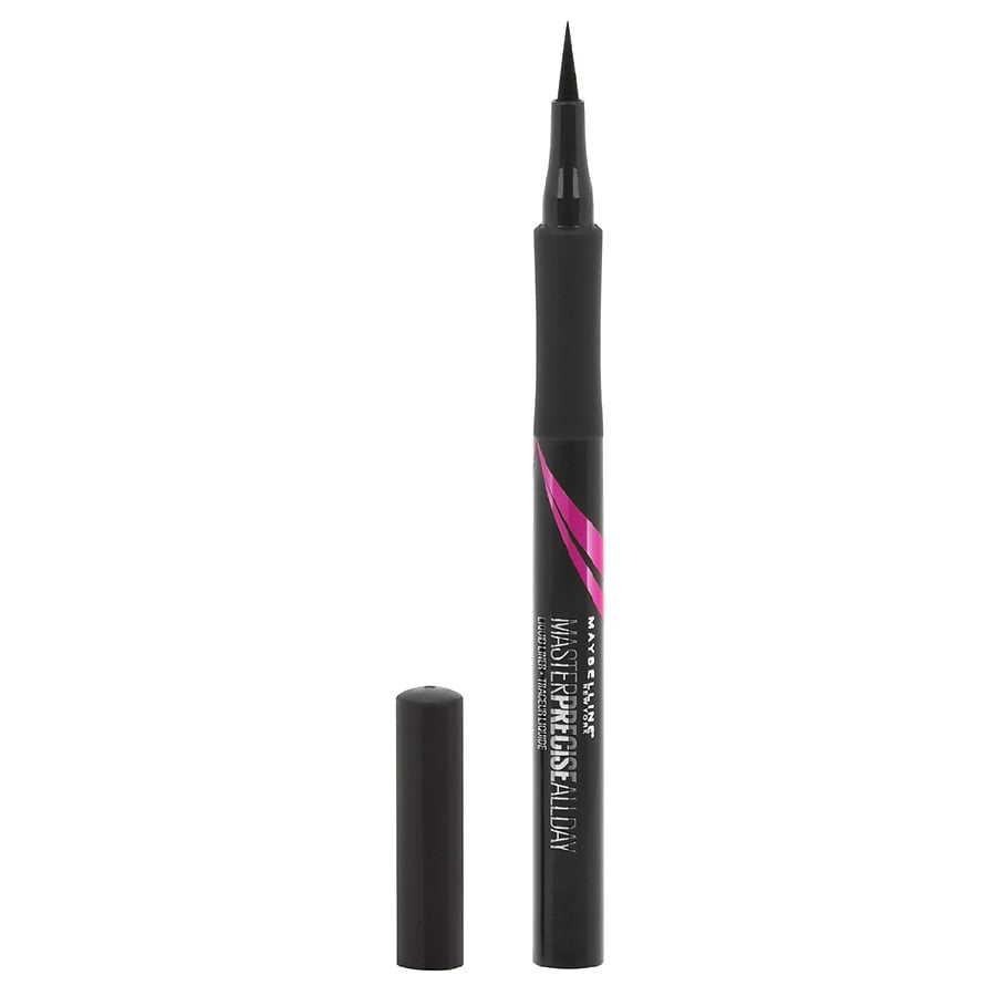 Maybelline, Eye Studio, Master Precise, All Day Liquid Eyeliner, 110 Black, 0.034 fl oz (Pack of 1)