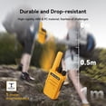 thumbnail image 3 of Walkie Talkies Retevis RT68 recargables y resistentes, walkie talkie de largo alcance para adultos,, 3 of 9