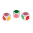 thumbnail image 3 of Dados acrílicos de 6 caras de 20 piezas, dados para jugar juegos como educación matemática, 3 of 5