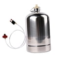 thumbnail image 4 of jinwen Stainless Steel Gas Bottle Inflatable Gas Tank Fuel Canister Container Empty Refillable for Outdoor Cooking BBQ Camping Stove 1.5L, 4 of 9