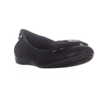 Womens Anne Klein Alivia2 Ballet Flats, Black Multi, 11 US