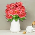 thumbnail image 3 of 7 Heads Silk Peony Bouquet Artificial Flowers,Lifelike Silk Artificial Peonies Bouquet for Home Decor for Wedding Home Living Room Autumn Decor Fake Flowers for DIY Crafting Arrangement, 3 of 6