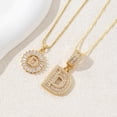 thumbnail image 1 of FcBaudy 2 Pack Initial Letter Pendant Necklaces a necklace, 1 of 1