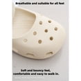 thumbnail image 4 of Women’s Ballet Clog Flats Lightweight Breathable Slip On Non Slip Durable Casual Shoes, 4 of 6