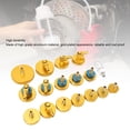 thumbnail image 4 of Master Cylinder Bleeder Tool Kit, 17PCS Brake Fluid Bleeder Adapter Kit Rubber Ring Rustproof  for Vehicles Brake Fluid Bleeding Or Refilling, 4 of 7