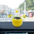 thumbnail image 4 of Solar Powered Dancing Flowers - Cute Sunflower & Bee Figurines that Sway in Sunlight, Garden Decor for Yard, Patio & Fun Yellow, 4 of 5