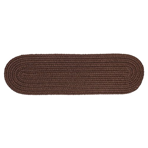 Solid Brown Poly 8x28 Str Trd