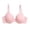 Pink, variant on Bras for Women Soft Bralette Full Coverage Supportive Spaghetti Strap Breathable Bra Solid Basic Bra