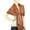 Brown, variant on Falari Women's Solid Color Pashmina Shawl Wrap Scarf 80" X 27"