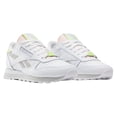 thumbnail image 2 of Tenis Reebok Classic Leather Neon Mujer blanco 23.5, 2 of 5