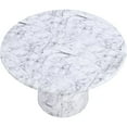 thumbnail image 4 of Meridian Furniture Cosenza White 48.5" Indoor/Outdoor Concrete Dining Table, 4 of 6