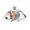 Gold, variant on Cute Sea Turtles Silvery Rings for Women Party Daily Wear Jewelry Gift Size 6-10-6-Silver