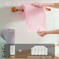 thumbnail image 3 of 80 Pack Cleaning Cloth Roll Reusable Paper Towels 12"×12" Tear Away Microfiber KitchenTowels, Durable Wash Cloths, Lint Free Rags for Kitchen, Cleaning Supplies, 3 of 8