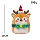 thumbnail image 3 of 25CM Christmas Santa Claus Elk Snowman Plush Toys Soft Stuffed Animals Pillow Dolls Home Decor Christmas Gifts For Kids, 3 of 4