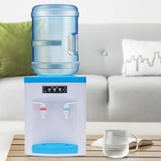 Top Loading Countertop Water Cooler Dispenser,Freestanding Cold & Hot Water Cooler Dispenser,with Hot Cold and Room Temperature Water