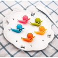 thumbnail image 3 of 5 Pieces Silicone Tea Bag Holder Cup Snail Shaped Sweets Infuser Strainer Clip Gift Set, 3 of 3
