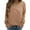 Beige, variant on Women's Horse Print Crew Neck Sweatshirt - Casual Loose Long Sleeve Pullover for Equestrian Lovers