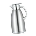 thumbnail image 3 of TISHITA Thermal Insulated Carafes Kettle,Coffee Tea Pot,Multipurpose Water Jug Pitcher,Vacuum Jar Dispenser for Home,Kitchen,Beverage silvery, 3 of 8