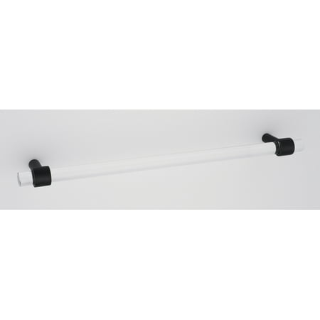 Alno D860-12 Contemporary Acrylic 12 Center To Center Large Cabinet Handle / Drawer Pull