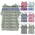 thumbnail image 3 of Fanxing Cotton Linen Tops for Women Loose Fit Beach Casual Work Tops 2025 Summer Short Sleeve Blouse S-2XL, 3 of 5