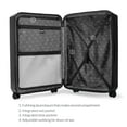 thumbnail image 4 of iFLY Carbon Elite 28" Hardside Checked Luggage, Black, 4 of 9