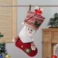 thumbnail image 5 of Matoen Christmas Stockings Large Christmas Stockings Decorations for Family Christmas Decoration 18.1 Inch, 5 of 5