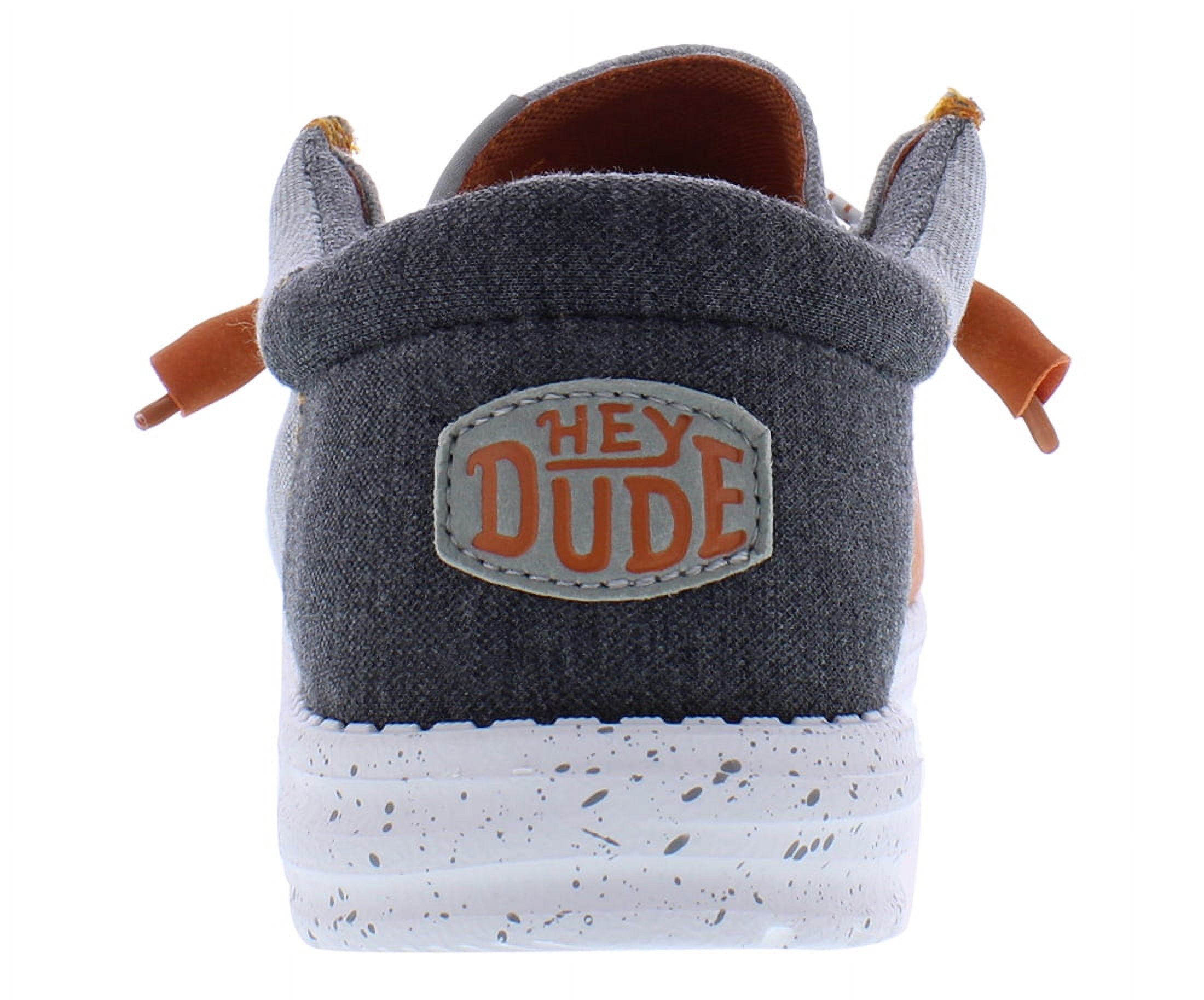 Hey Dude Mens  Loafers - White, Green, and Orange Hey Dude - Brandclub - Hey Dude Men main image 3