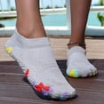 thumbnail image 4 of Dlongli Water Shoes Womens Mens Comfortable Lightweight Striped Pattern Barefoot Shoes for Beach Swim Pool Yoga Boating Water Aerobics, 4 of 4