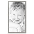 thumbnail image 2 of ArtToFrames 23" x 43" Classic Silver Picture Frame, 23x43 inch Silver Wood Poster Frame (WOM-4926), 2 of 7