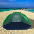thumbnail image 2 of Tienda de campaña para 2 personas, de una sola capa, para exteriores, anti-UV, para playa, refugio solar, toldo de sombra para pesca, picnic, parque, camuflaje, 2 of 5