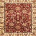 thumbnail image 1 of Ahgly Company Indoor Square Abstract Red Oriental Area Rugs, 4' Square, 1 of 6