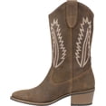 thumbnail image 2 of Women's White Mountain Caraway Cowgirl Boot Brown Leather 6 M, 2 of 6