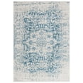 thumbnail image 3 of SAFAVIEH Madison Katina Traditional Area Rug, Teal/Ivory, 5'1" x 7'6" - Traditional Design, Teal & Ivory, Non-Shedding & Easy Cleaning, Ideal for Living Room, Bedroom, Dining Space, 3 of 16