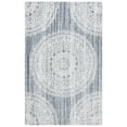 thumbnail image 5 of SAFAVIEH Ebony Abby Oriental Area Rug, Grey/Ivory, 4' x 6', 5 of 7