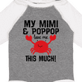 thumbnail image 4 of Inktastic Mimi and PopPop Love Me Boys or Girls Long Sleeve Baby Bodysuit, 4 of 5