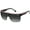 BLACK WHITE RED | Grey Shaded, variant on Carrera Brown Shaded Browline Men's Sunglasses CARRERA 22/N 02M2/HA 63