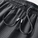 thumbnail image 4 of Pantalones Cortos Para Hombre Pantalones Cortos de Entrenamiento Color Sólido Malla Transpirable Secado Rápido Elástico Ocio Deportes Pantalones de Playa Odeerbi ODB159102, 4 of 4