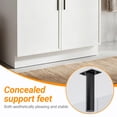 thumbnail image 4 of KZElegy 36" Bathroom Vanity with Ceramic Sink Top Freestanding Bathroom Cabinet Vanity Set Double Doors,White, 4 of 9