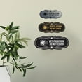 thumbnail image 3 of Signs ByLITA Designer Ventilation Do Not Cover Sign (Black) - Small, 3 of 5