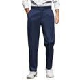 thumbnail image 2 of EaskTriop Men's Stretch Golf Pants Lightweight Slim Fit Flat Front Chino Trousers Performance Casual Dress Pants for Daily Travel, 2 of 6