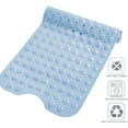 thumbnail image 5 of MEKBOK Tub and Shower Mat, Extra Long Non-Slip Bath Mat (39" x 16"), Machine Washable Bathroom Tub Mat (Pure Blue), 5 of 7