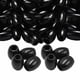 thumbnail image 3 of 100 cuentas de madera ovaladas, espaciadoras sueltas, barriles con agujero grande para rastas, collares, pulseras y proyectos de manualidades para el Negro, 3 of 8