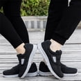 thumbnail image 2 of YOURDIARY Walking Shoes for Women Men Extra Wide Width Hook & Loop Elderly Shoes with Adjustable Strap Lightweight Breathable Easy On/Off, 2 of 9