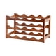 thumbnail image 3 of Estante de madera para vino tinto, decoración, material grueso, soporte para vino. 3 Capas 12 Botellas, 3 of 9