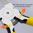 thumbnail image 3 of 4inch 5inch 6inch Diagonal Pliers Universal Wire Cutter Mini Multifunctional Electric Hardware Hand Tool Electrician Wire Cutter, 3 of 6
