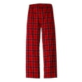 thumbnail image 5 of Mafoose Women Juniors Plaid Female Cotton Pajama New Red M, 5 of 6