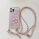 thumbnail image 1 of Funda de teléfono de silicona a prueba de caídas con correa de collar de gatito Sanrio de dibujos animados para iphone 11, 12, 13 Pro Max, 14 Plus Fivean unisex, 1 of 2