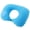 Light blue, variant on AOOOWER Accessory U Shape Pillow For Neck Support In Travel And Office